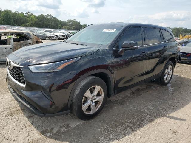 TOYOTA HIGHLANDER 2021 with VIN 5TDCZRAH3MS034500 - Photo from auction