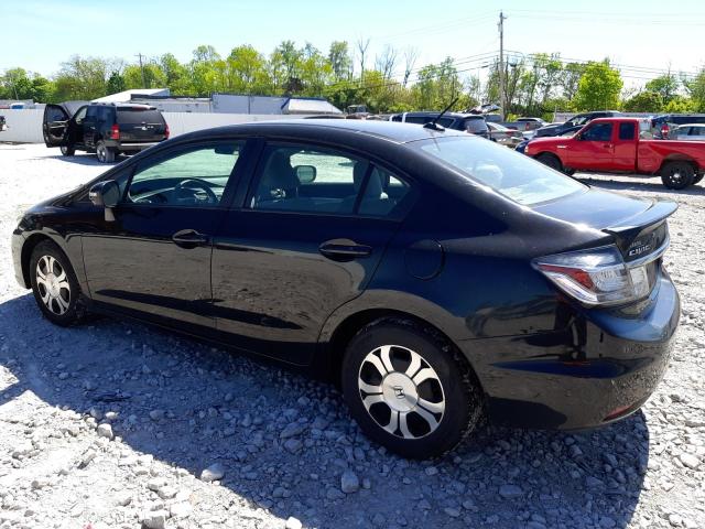 Photo 2 from auction – 2013 HONDA CIVIC HYBR with VIN 19XFB4F22DE202839