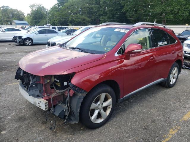 LEXUS RX 350 2010 with VIN 2T2BK1BA0AC078859 - Photo from auction