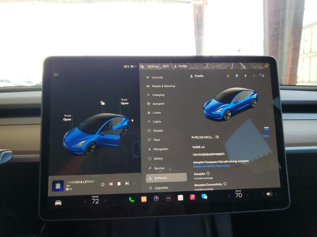 Photo 9 from auction – 2023 TESLA MODEL 3 with VIN 5YJ3E1EA0PF448577
