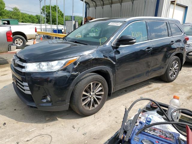 TOYOTA HIGHLANDER 2017 с VIN 5TDJZRFH9HS459239 - Фото с аукциона