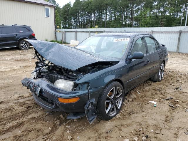 TOYOTA COROLLA DX 1997 with VIN 1NXBB02E9VZ657676 - Photo from auction
