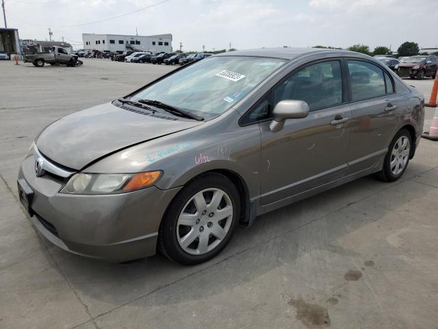 Photo 1 from auction – 2008 HONDA CIVIC LX with VIN 2HGFA16598H332673