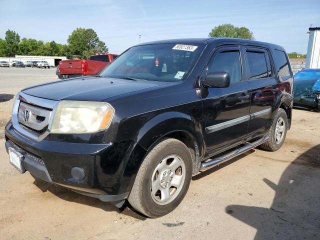 HONDA PILOT LX 2011 with VIN 5FNYF3H26BB024221 - Photo from auction