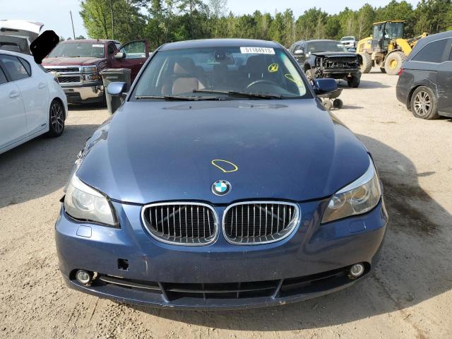 Photo 5 from auction – 2006 BMW 525 I with VIN WBANE53566CK89899