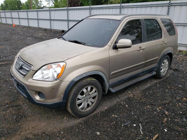 HONDA CR-V SE 2005 with VIN JHLRD78905C014349 - Photo from auction