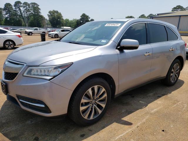 ACURA MDX TECHNO 2016 with VIN 5FRYD3H49GB010813 - Photo from auction