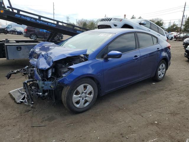 KIA FORTE LX 2017 with VIN 3KPFL4A74HE145369 - Photo from auction