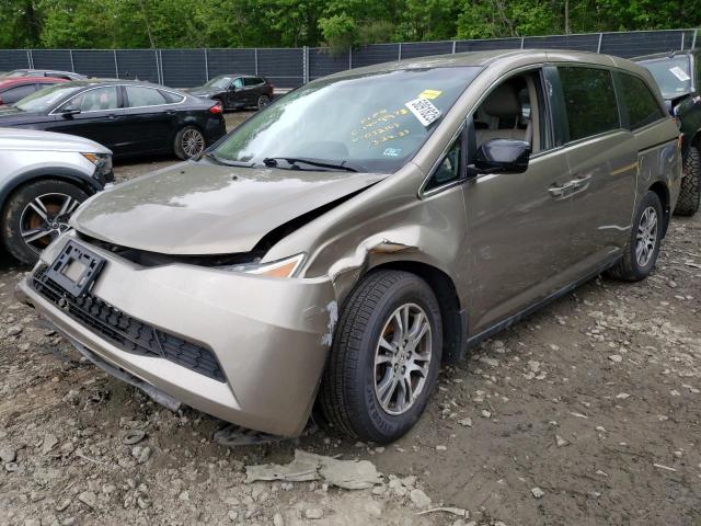 HONDA ODYSSEY EX 2013 with VIN 5FNRL5H65DB032163 - Photo from auction