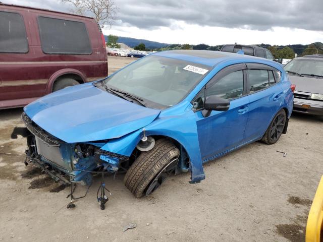 SUBARU IMPREZA SP 2021 with VIN 4S3GTAM67M3702153 - Photo from auction
