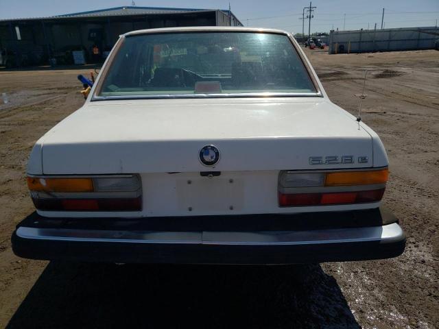 Photo 6 from auction – 1986 BMW 528 E with VIN WBADK7300G9652278