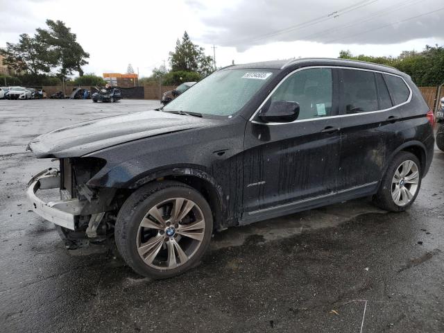 BMW X3 XDRIVE3 2012 with VIN 5UXWX7C54CL889263 - Photo from auction