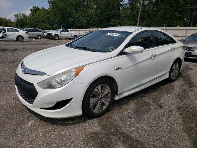 HYUNDAI SONATA HYB 2013 with VIN KMHEC4A4XDA088556 - Photo from auction