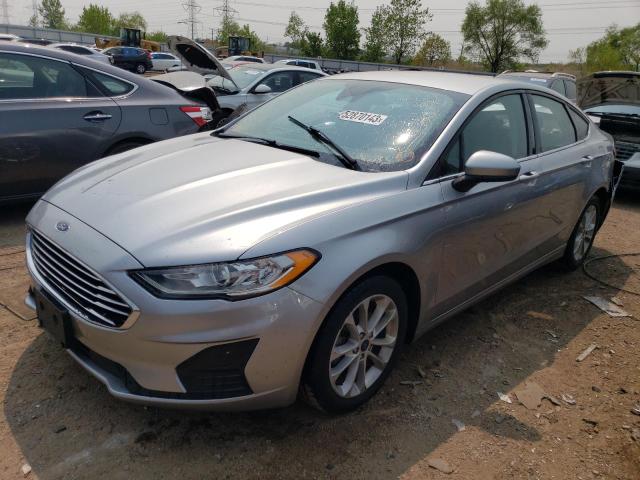 FORD FUSION SE 2020 with VIN 3FA6P0LU7LR105908 - Photo from auction