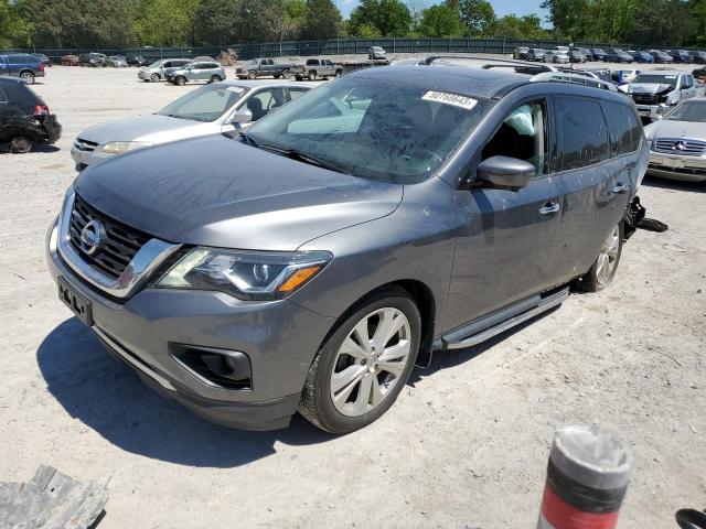 NISSAN PATHFINDER 2018 with VIN 5N1DR2MM7JC678885 - Photo from auction