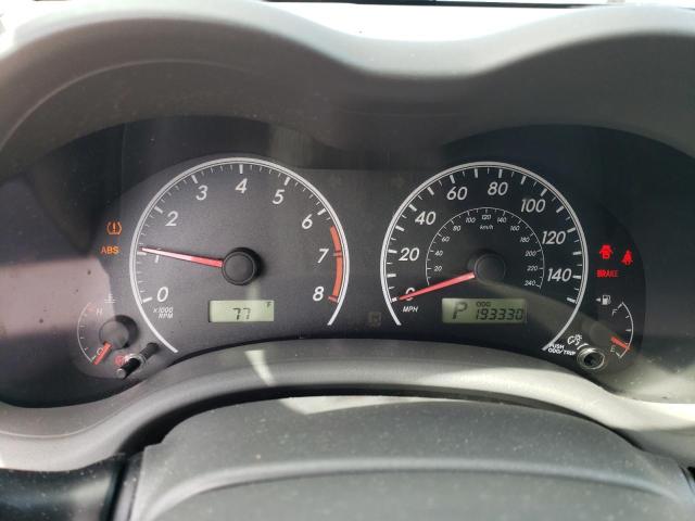 Photo 9 from auction – 2010 TOYOTA COROLLA BA with VIN 2T1BU4EE3AC311504