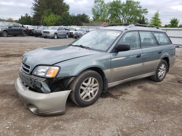 SUBARU LEGACY OUT 2001 with VIN 4S3BH665617619184 - Photo from auction