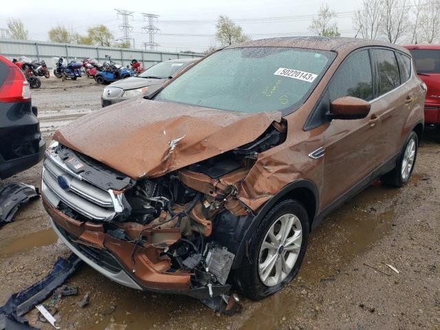 FORD ESCAPE SE 2017 with VIN 1FMCU0GD9HUB65894 - Photo from auction