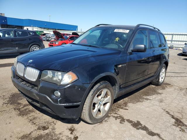 BMW X3 3.0SI 2007 with VIN WBXPC93437WF25950 - Photo from auction
