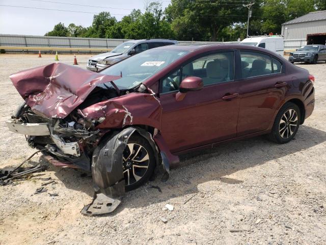 HONDA CIVIC EX 2013 with VIN 19XFB2F83DE286193 - Photo from auction
