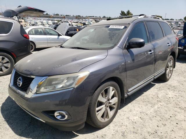 NISSAN PATHFINDER 2014 with VIN 5N1AR2MN6EC671234 - Photo from auction