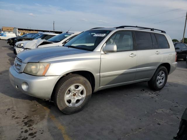 TOYOTA HIGHLANDER 2005 with VIN JTEGP21A950085162 - Photo from auction