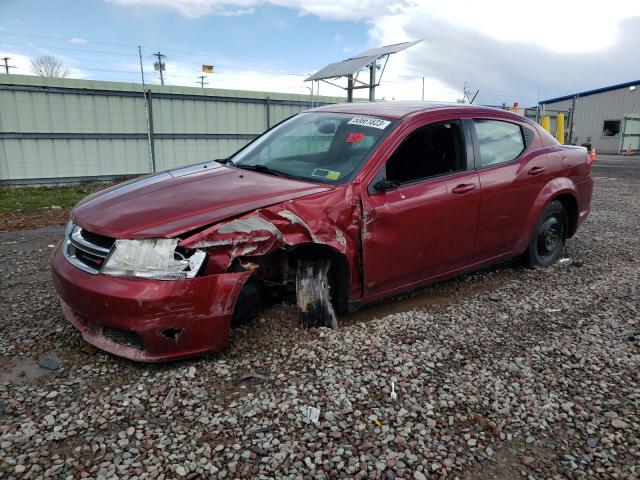 DODGE AVENGER SE 2014 with VIN 1C3CDZAB2EN233379 - Photo from auction