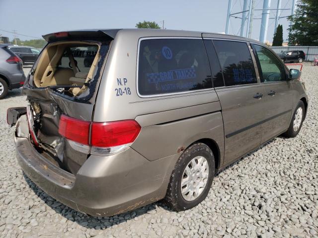 Photo 3 from auction – 2008 HONDA ODYSSEY LX with VIN 5FNRL38288B062569