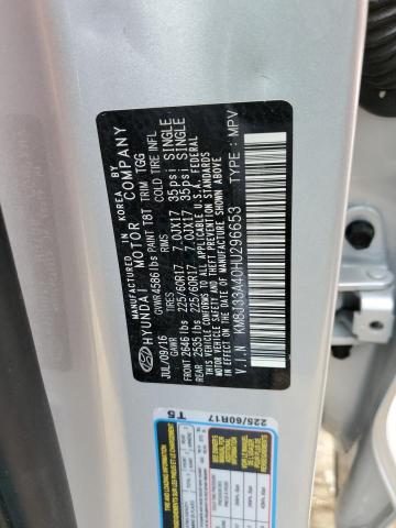 Photo 14 from auction – 2017 HYUNDAI TUCSON LIM with VIN KM8J33A40HU296653