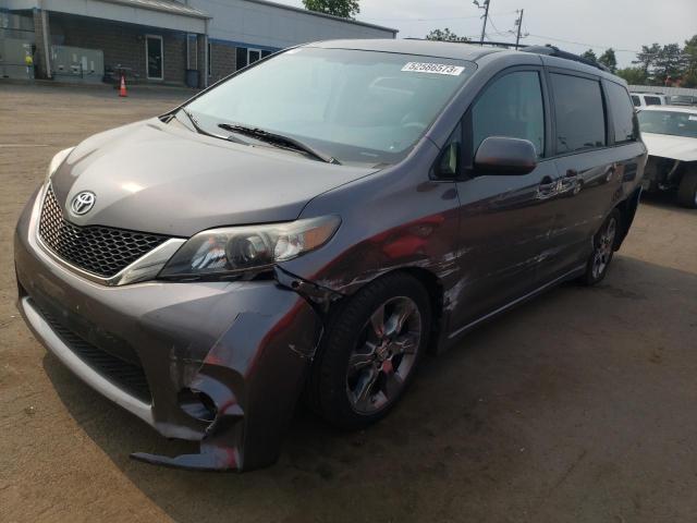 TOYOTA SIENNA SPO 2011 with VIN 5TDXK3DC1BS163741 - Photo from auction