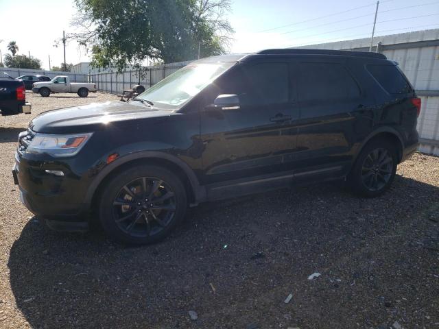 FORD EXPLORER X 2018 with VIN 1FM5K7D87JGB88285 - Photo from auction