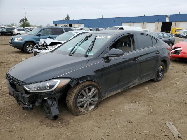 HYUNDAI ELANTRA SE 2017 with VIN 5NPD84LFXHH026606 - Photo from auction