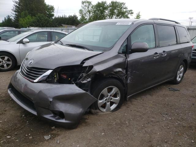 TOYOTA SIENNA LE 2014 with VIN 5TDKK3DC0ES492249 - Photo from auction