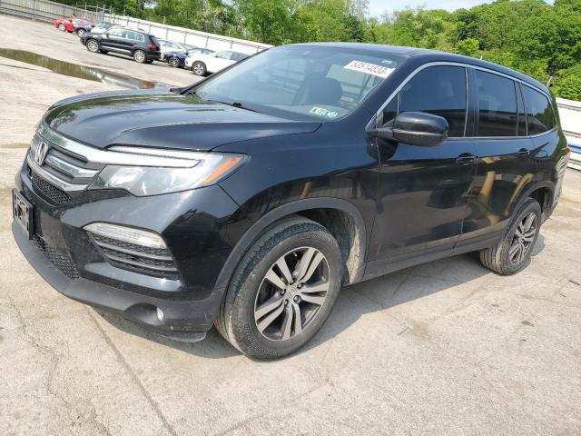 HONDA PILOT EXL 2016 with VIN 5FNYF6H50GB123152 - Photo from auction