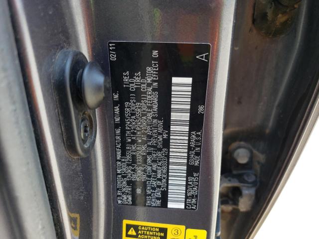 Photo 14 from auction – 2011 TOYOTA HIGHLANDER with VIN 5TDYK3EH6BS037129