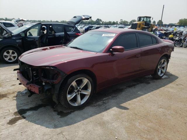 DODGE CHARGER SX 2018 with VIN 2C3CDXHG4JH157379 - Photo from auction