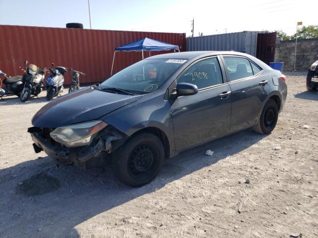 TOYOTA COROLLA L 2014 with VIN 2T1BURHE3EC181352 - Photo from auction