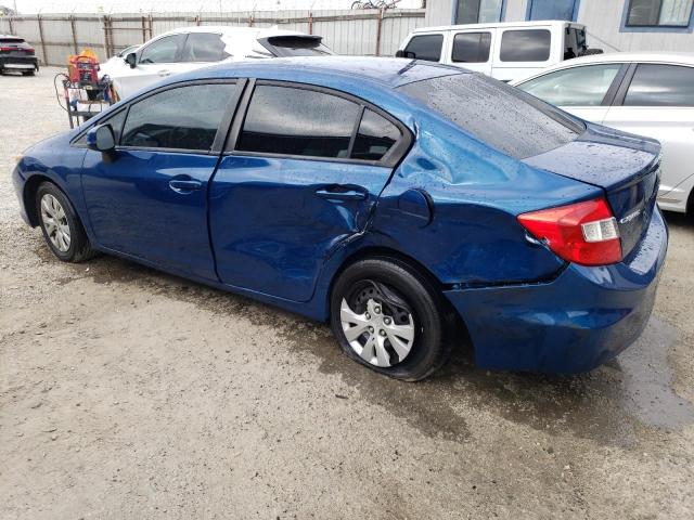 Photo 2 from auction – 2012 HONDA CIVIC LX with VIN 2HGFB2F51CH506358