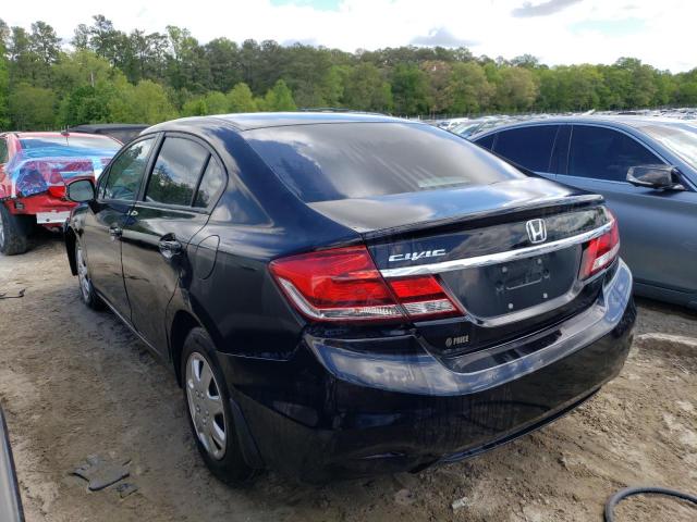 Photo 2 from auction – 2013 HONDA CIVIC LX with VIN 2HGFB2F59DH591001