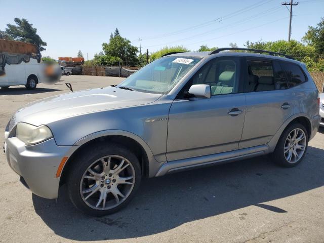 BMW X3 3.0SI 2007 with VIN WBXPC93467WJ01983 - Photo from auction