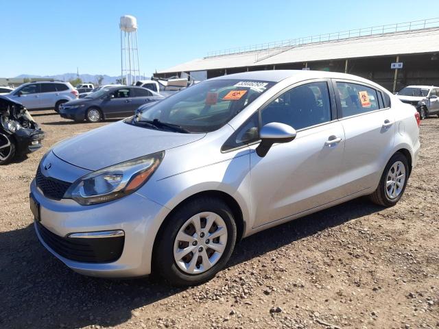 KIA RIO LX 2016 with VIN KNADM4A35G6658780 - Photo from auction