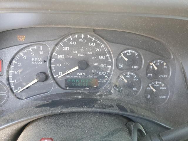 Photo 9 from auction – 2002 CHEVROLET AVALANCHE with VIN 3GNEC13T92G271878