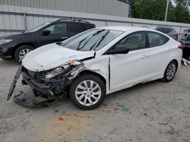 HYUNDAI ELANTRA GL 2012 with VIN 5NPDH4AE7CH068220 - Photo from auction