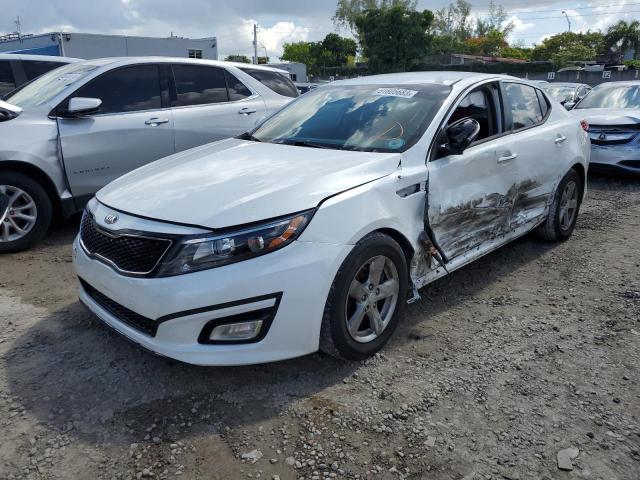 KIA OPTIMA LX 2015 con VIN KNAGM4A75F5627114 - Foto de la subasta