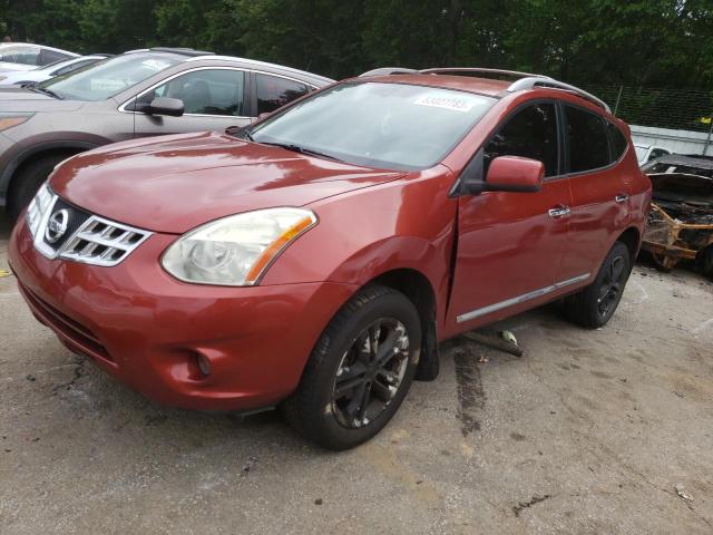 NISSAN ROGUE S 2013 with VIN JN8AS5MT5DW004889 - Photo from auction