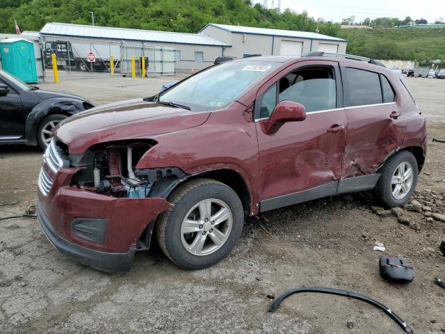 CHEVROLET TRAX 1LT 2016 with VIN 3GNCJPSB9GL116108 - Photo from auction
