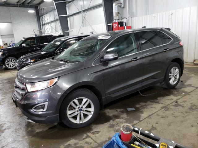 FORD EDGE SEL 2018 with VIN 2FMPK4J82JBB13285 - Photo from auction