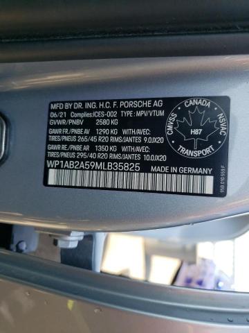 Photo 14 from auction – 2021 PORSCHE MACAN S with VIN WP1AB2A59MLB35825