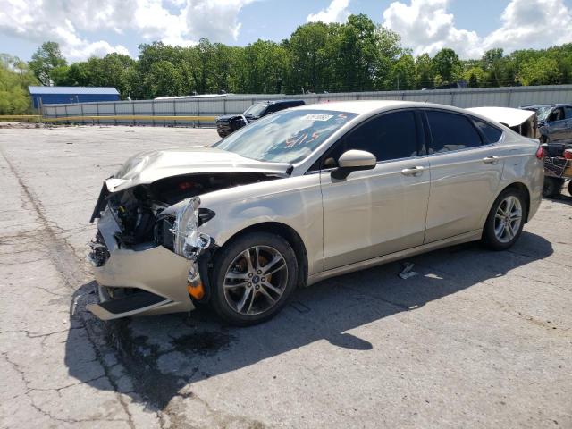 FORD FUSION SE 2018 with VIN 3FA6P0HD2JR251445 - Photo from auction