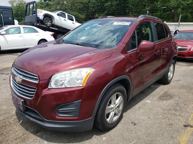 CHEVROLET TRAX 1LT 2016 z numerem VIN 3GNCJLSB1GL152464 - Zdjęcie z aukcji